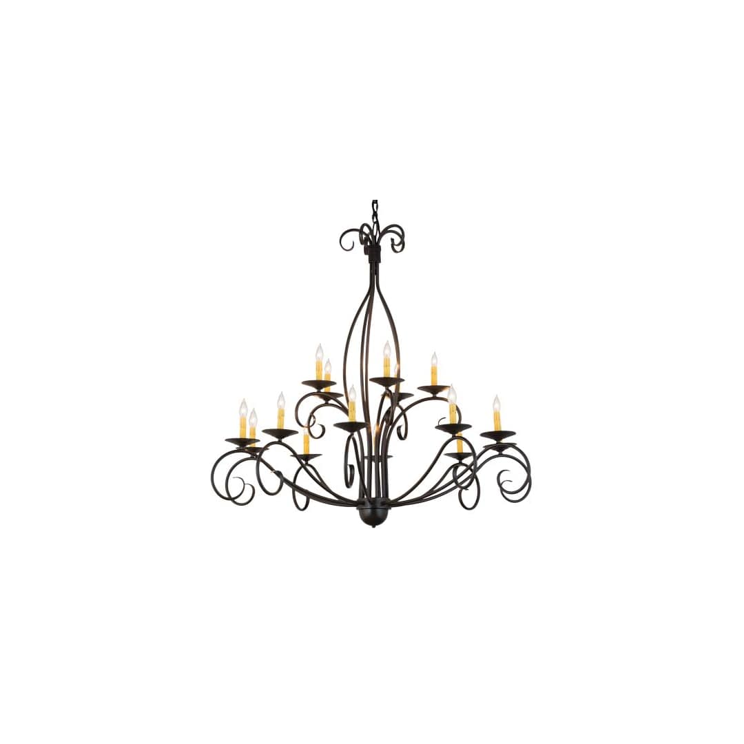 Sienna 15 Light 48" Wide Taper Candle Style Chandelier