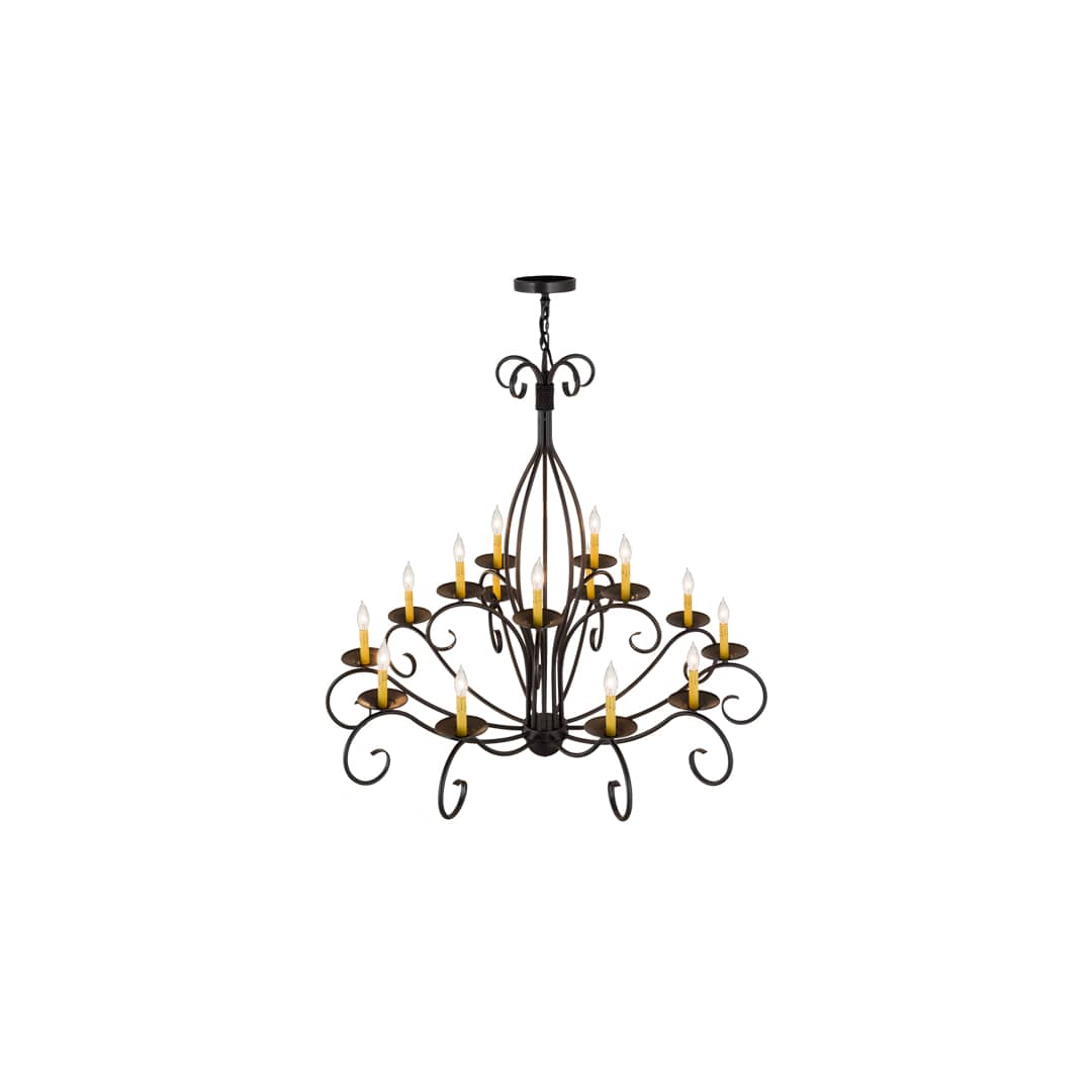 Sienna 15 Light 48" Wide Taper Candle Style Chandelier