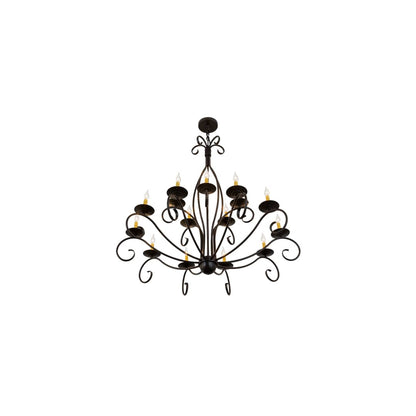 Sienna 15 Light 48" Wide Taper Candle Style Chandelier