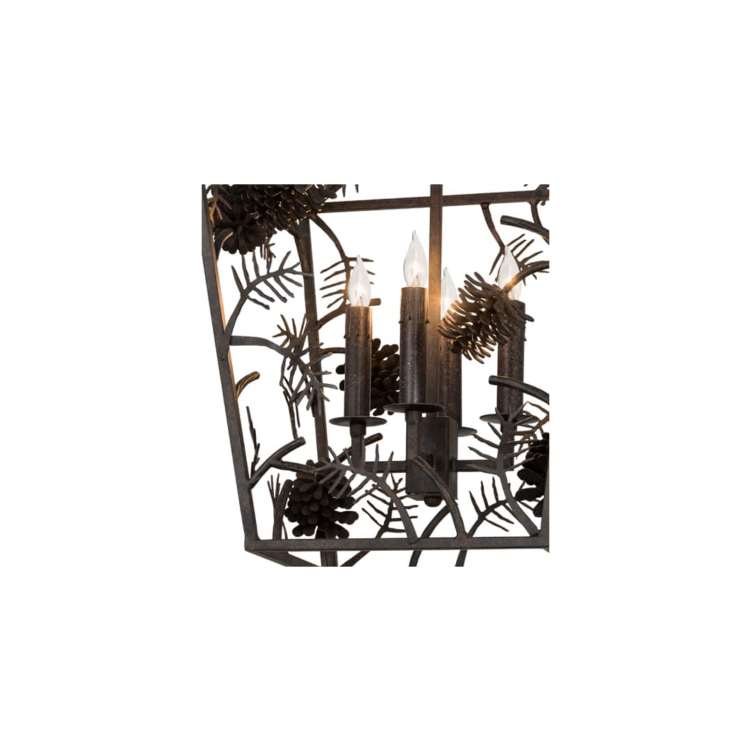 Kitzi 4 Light 20" Wide Taper Candle Pendant