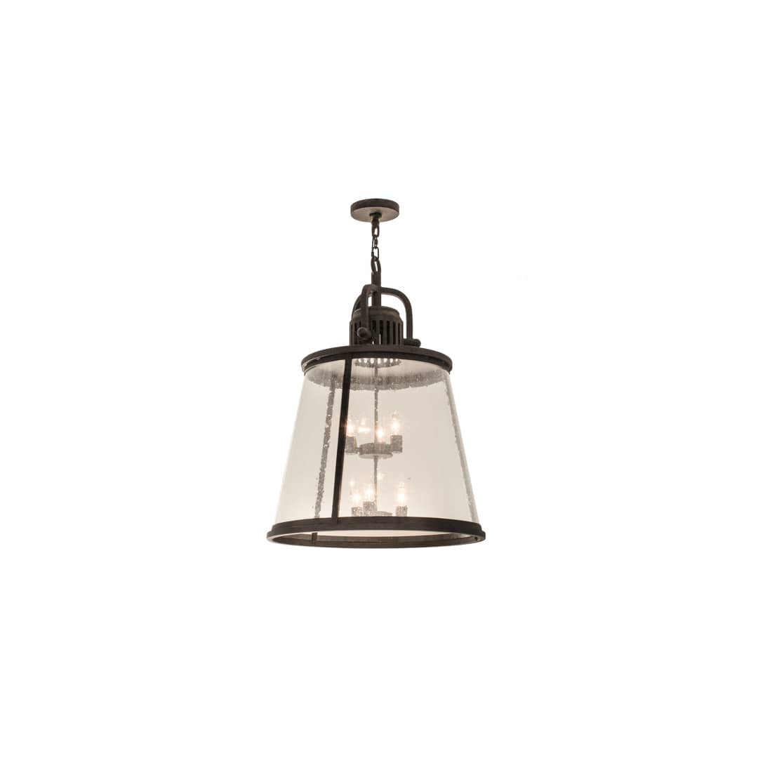 Steadman 6 Light 26" Wide Taper Candle Pendant