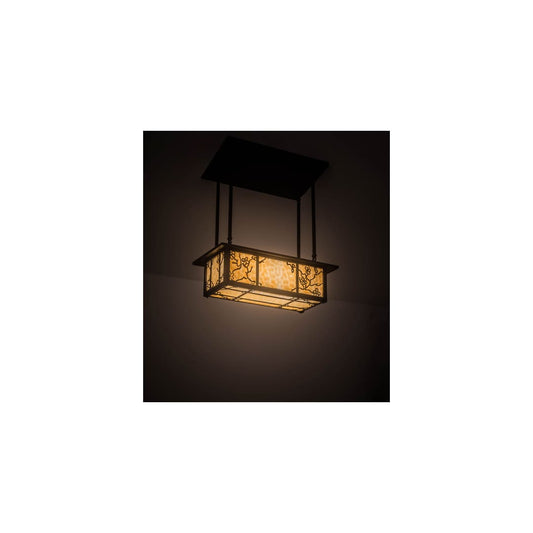 Foliage 2 Light 12" Wide Linear Pendant