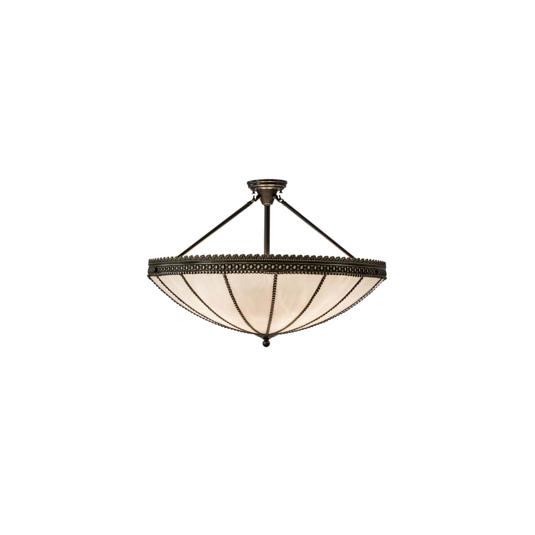 Shansky 4 Light 31" Wide Semi-Flush Bowl Ceiling Fixture
