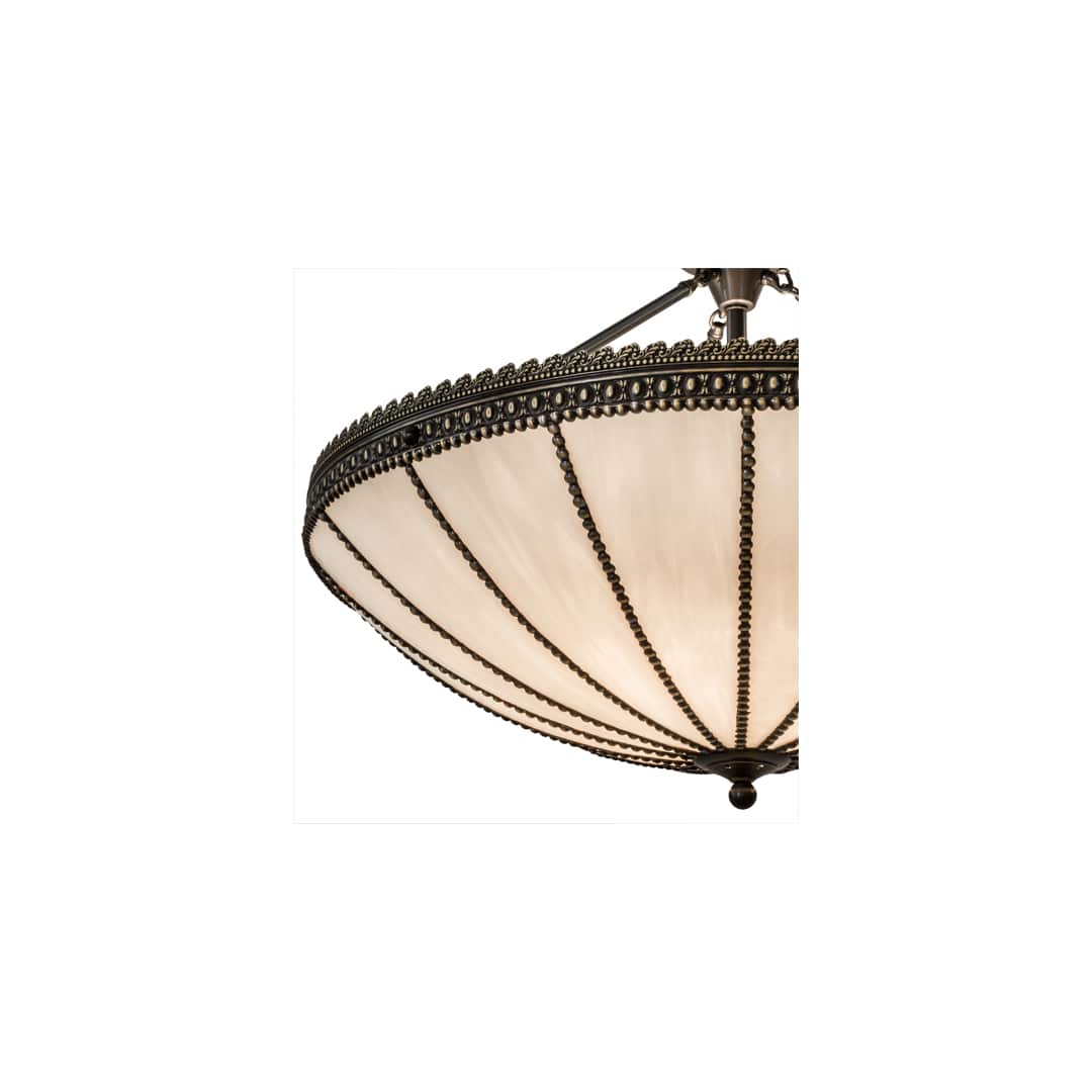 Shansky 4 Light 31" Wide Semi-Flush Bowl Ceiling Fixture