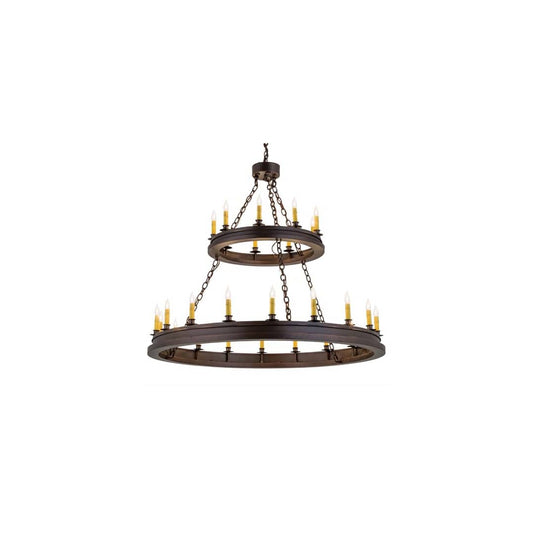 Sullivan Ranch 27 Light 48" Wide Taper Candle Style Chandelier