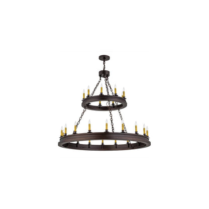 Sullivan Ranch 27 Light 48" Wide Taper Candle Style Chandelier