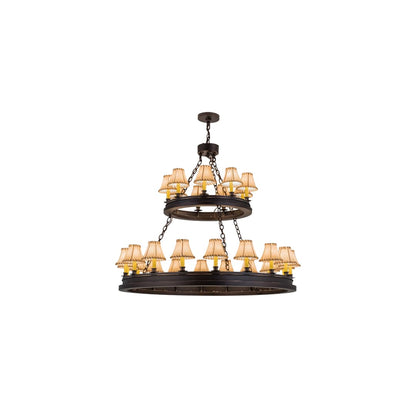 Sullivan Ranch 27 Light 51" Wide Ring Chandelier