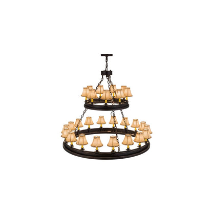 Sullivan Ranch 27 Light 51" Wide Ring Chandelier