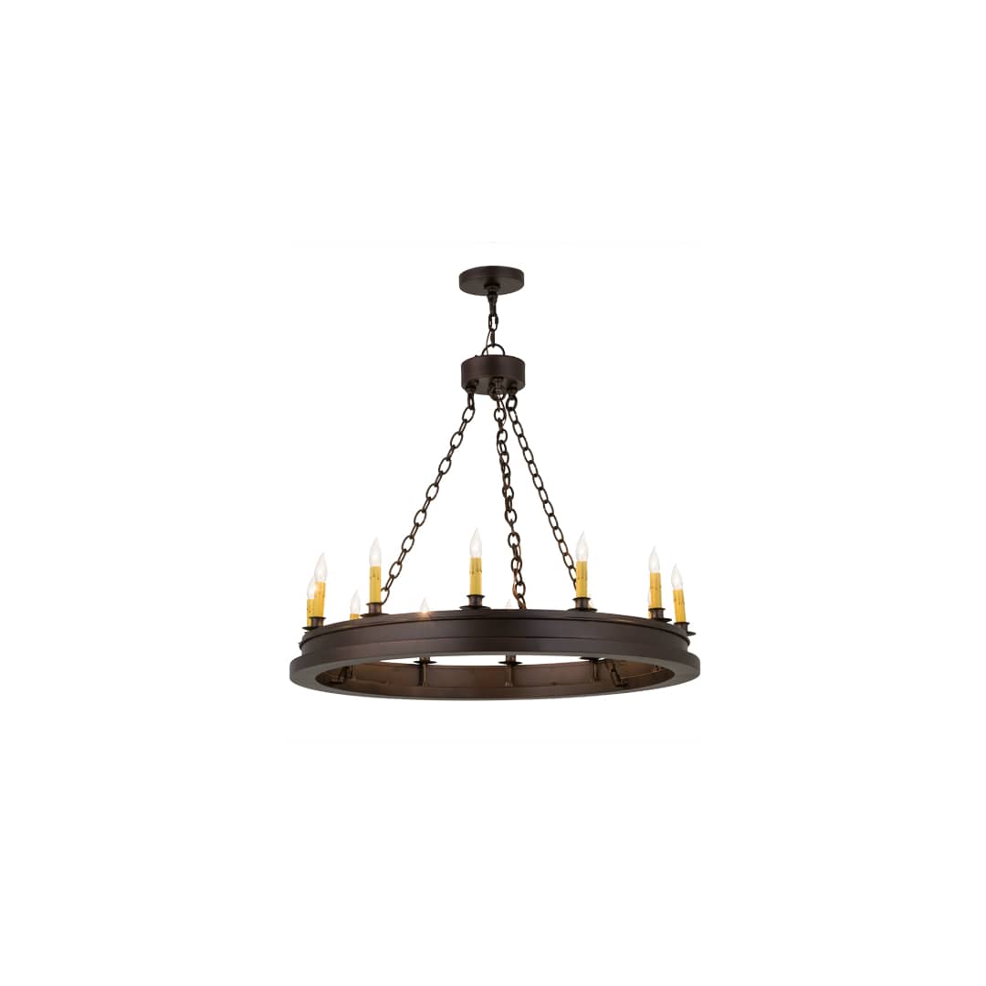 Sullivan Ranch 12 Light 36" Wide Taper Candle Style Chandelier