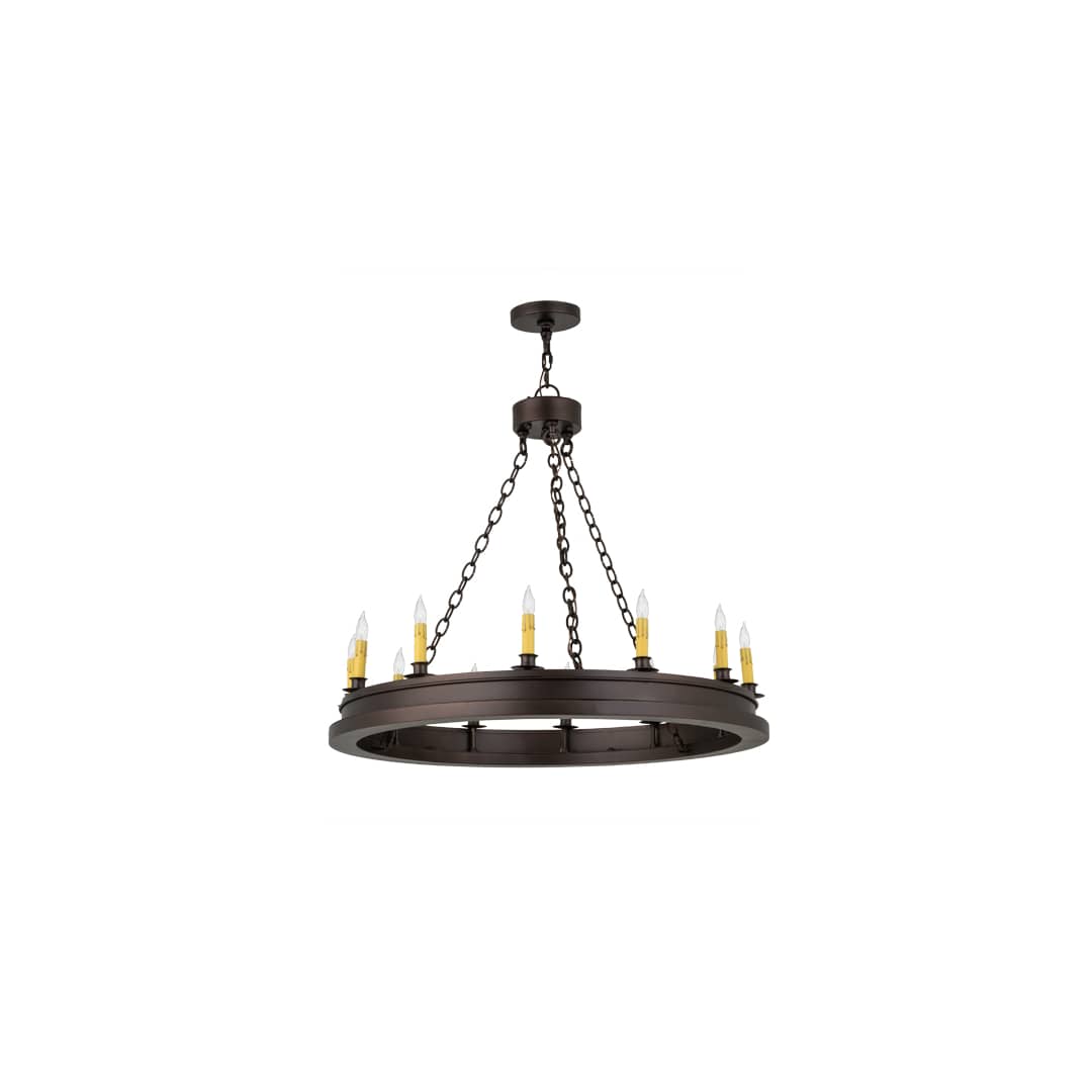 Sullivan Ranch 12 Light 36" Wide Taper Candle Style Chandelier