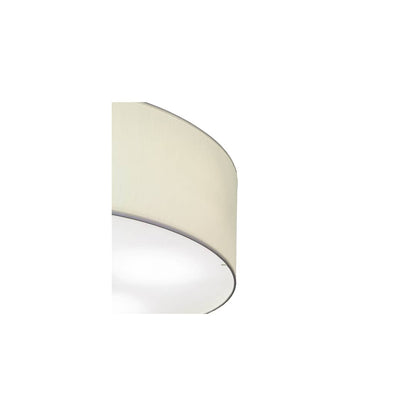 Cilindro 4 Light 30" Wide Semi-Flush Drum Ceiling Fixture - Brushed Nickel Finish