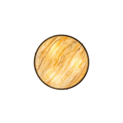 Dionne 3 Light 30" Wide Semi-Flush Bowl Ceiling Fixture - Cafe-Noir Finish