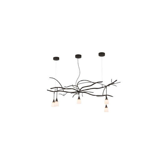 Winter Solstice 5 Light 36" Wide Linear Chandelier