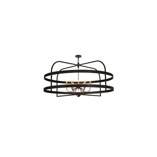 Aldari 12 Light 68" Wide Taper Candle Ring Chandelier