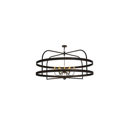 Aldari 12 Light 68" Wide Taper Candle Ring Chandelier