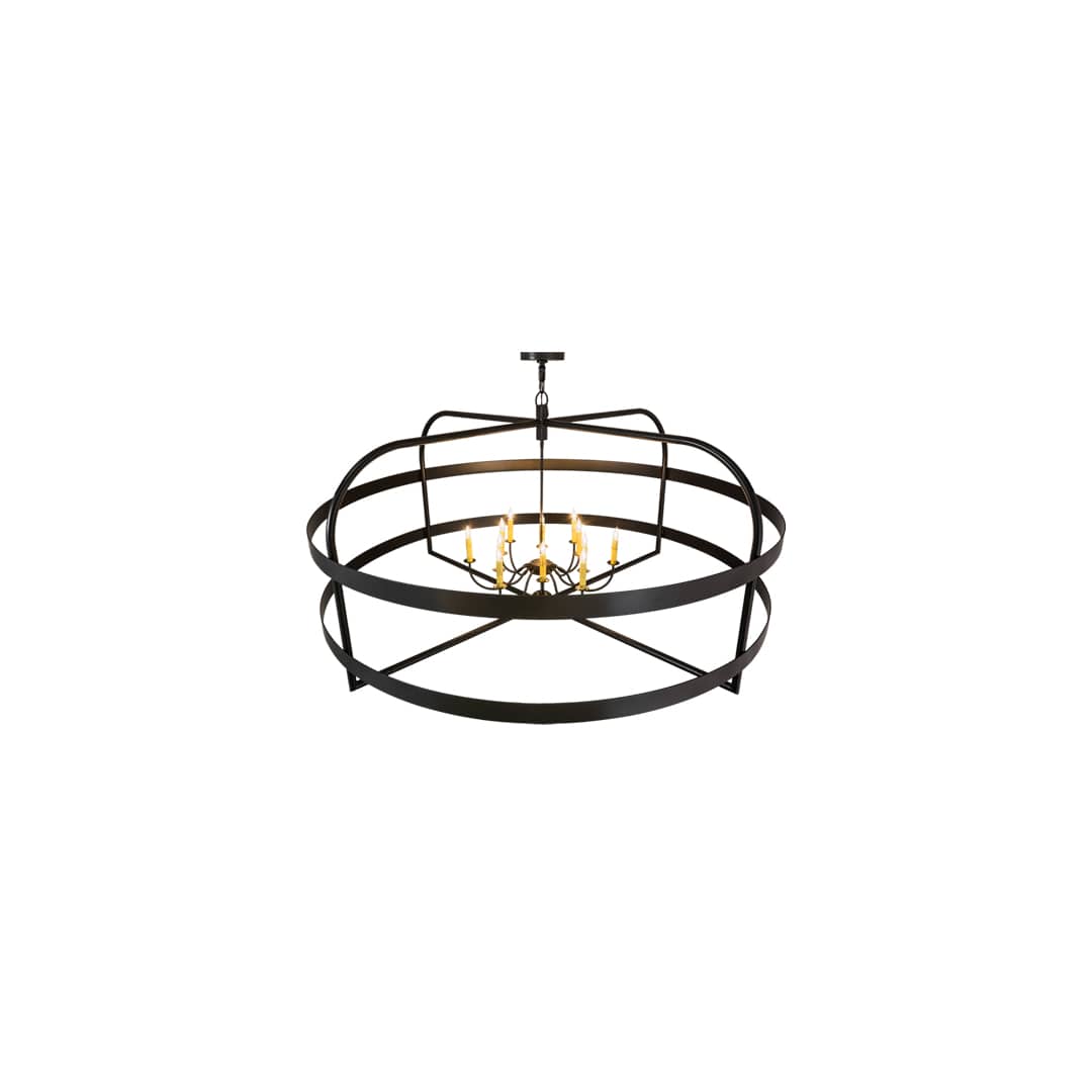 Aldari 12 Light 68" Wide Taper Candle Ring Chandelier