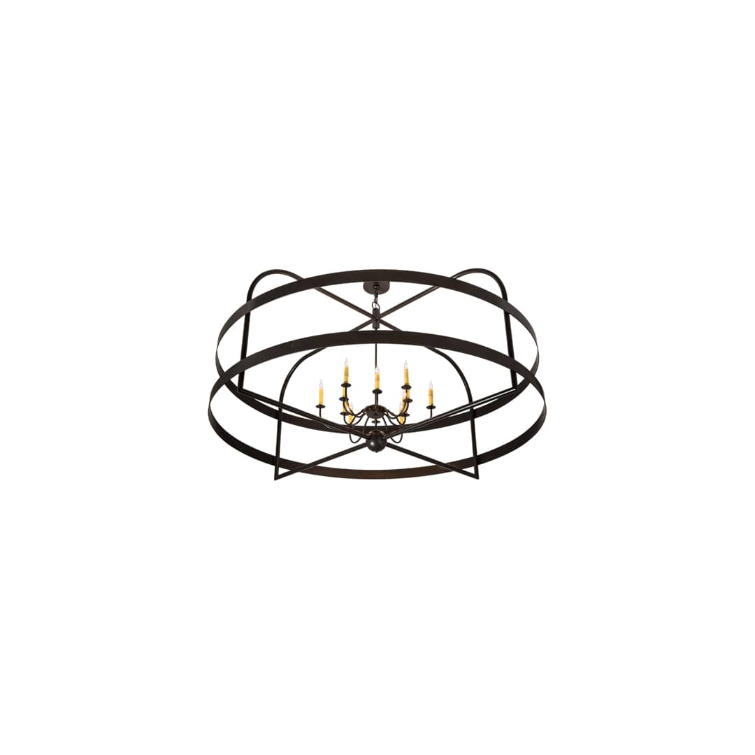 Aldari 12 Light 68" Wide Taper Candle Ring Chandelier