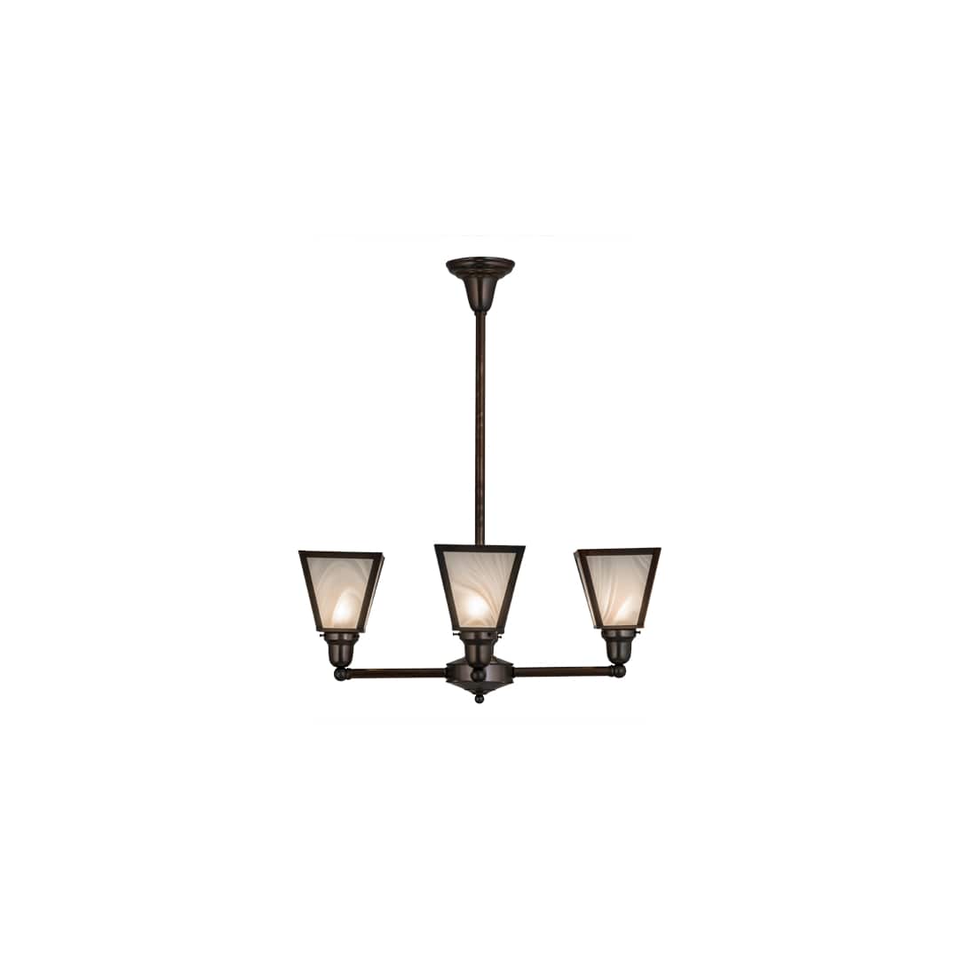 Metro 4 Light 27" Wide Chandelier