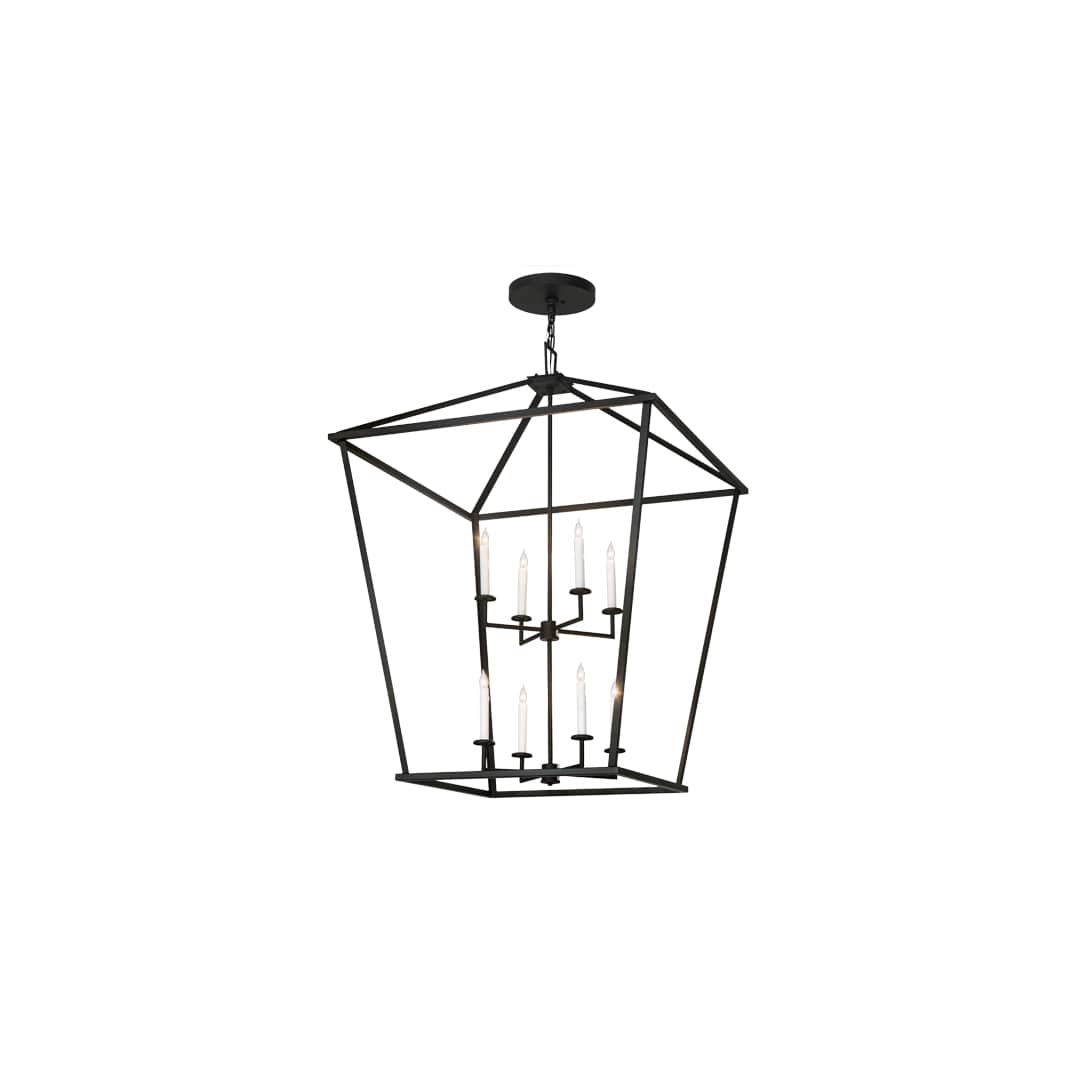 Kitzi 8 Light 51" Wide Taper Candle Pendant