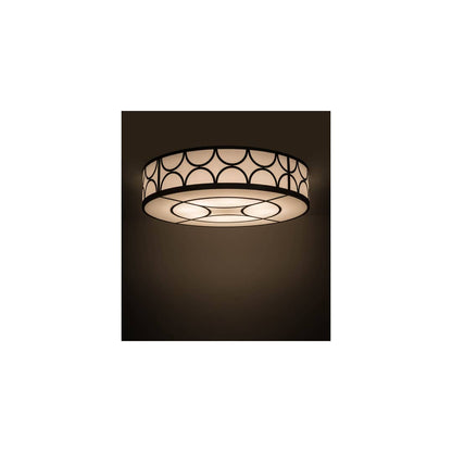 Revival Deco Cilindro 8 Light 60" Wide Semi-Flush Drum Ceiling Fixture