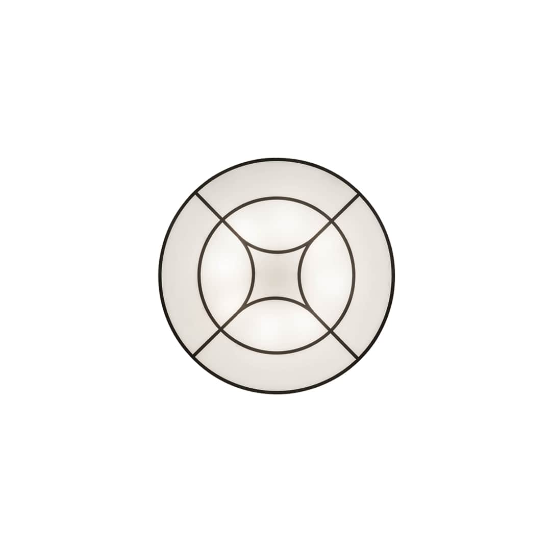 Revival Deco Cilindro 8 Light 60" Wide Semi-Flush Drum Ceiling Fixture