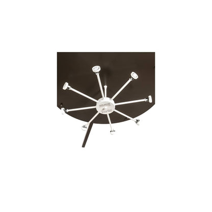 Revival Deco Cilindro 8 Light 60" Wide Semi-Flush Drum Ceiling Fixture