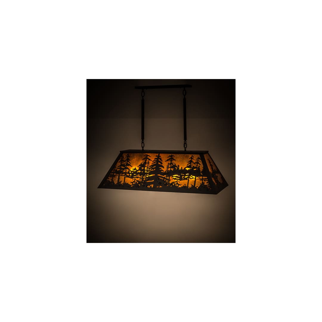 Tall Pines 6 Light 36" Wide Linear Pendant