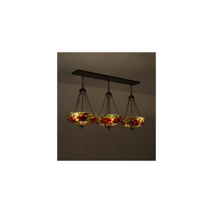 Peony 9 Light 54" Wide Linear Pendant