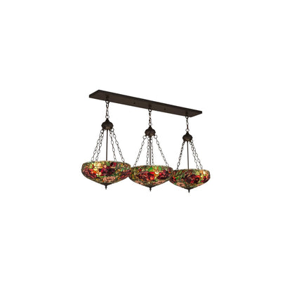 Peony 9 Light 54" Wide Linear Pendant