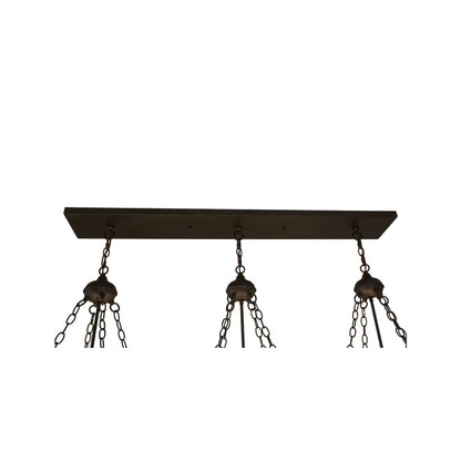 Peony 9 Light 54" Wide Linear Pendant