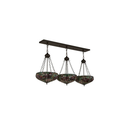 Peony 9 Light 54" Wide Linear Pendant