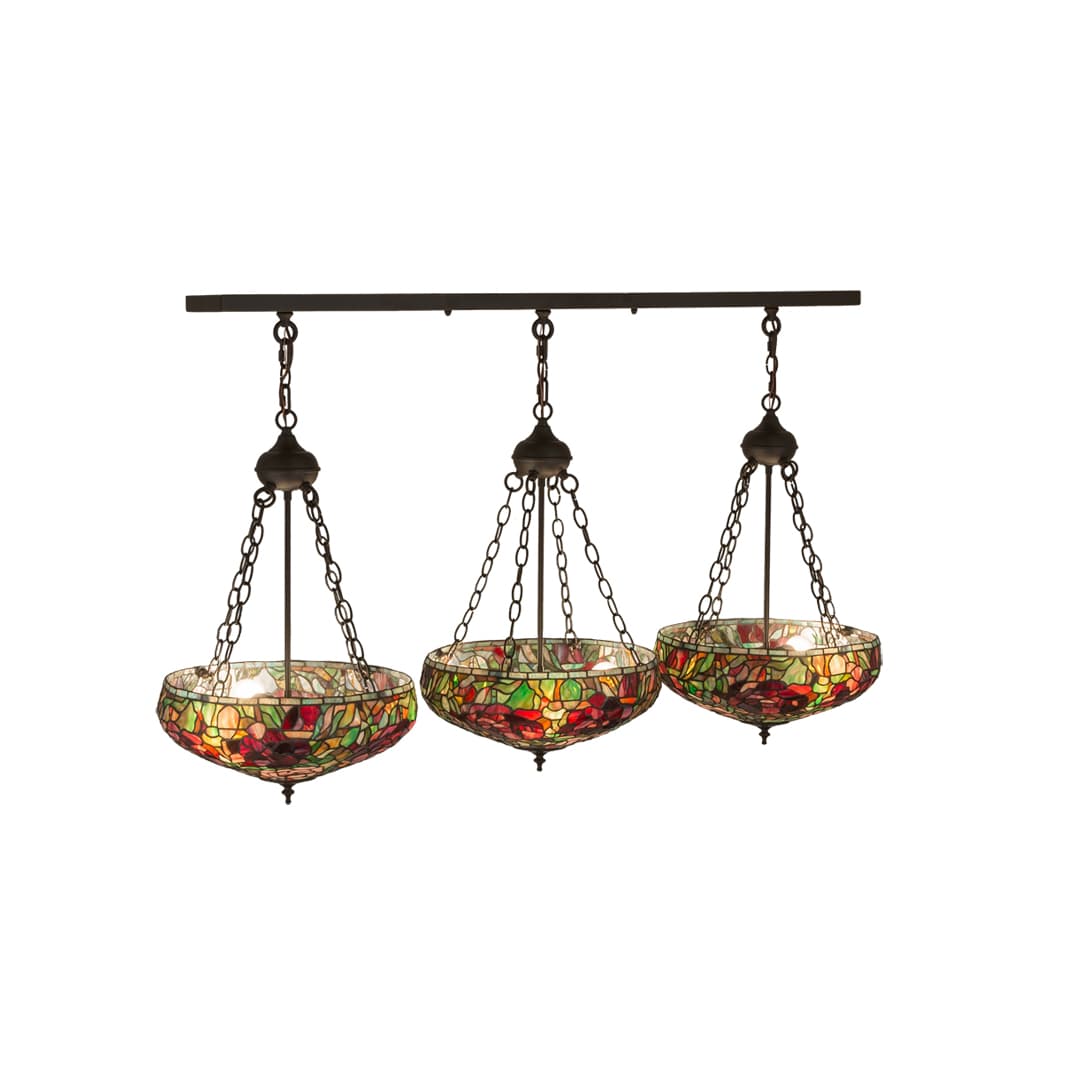 Peony 9 Light 54" Wide Linear Pendant