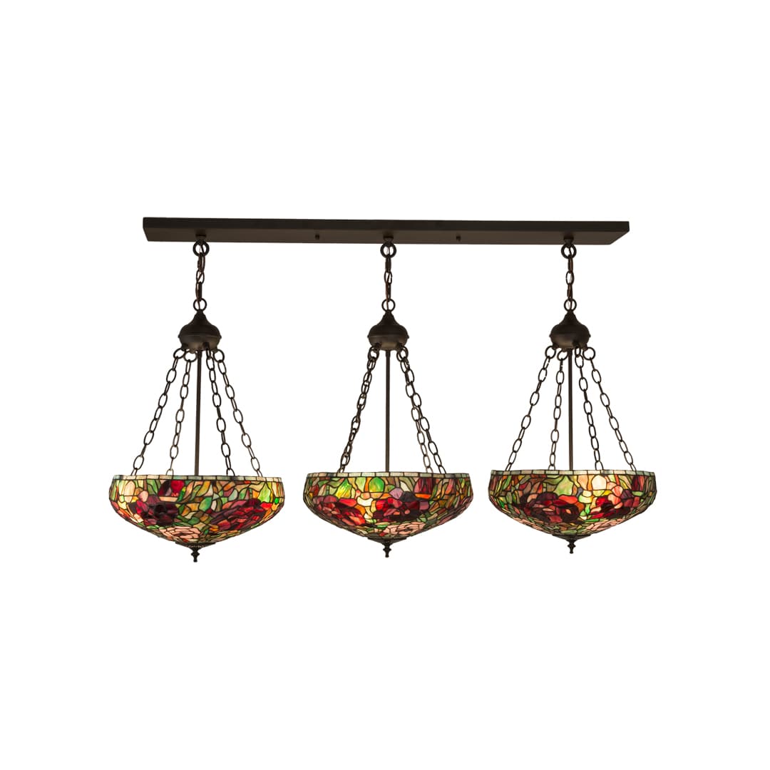 Peony 9 Light 54" Wide Linear Pendant
