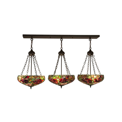 Peony 9 Light 54" Wide Linear Pendant