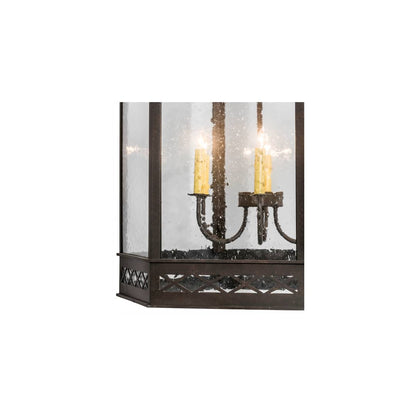 Estancia 12 Light 27" Wide Taper Candle Pendant