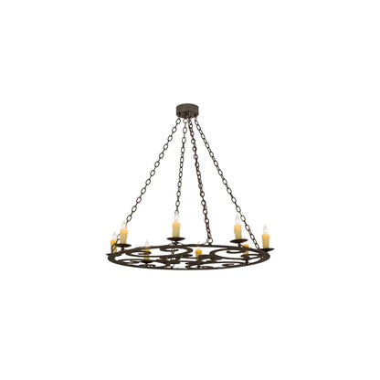 Ashley 8 Light 42" Wide Taper Candle Style Chandelier