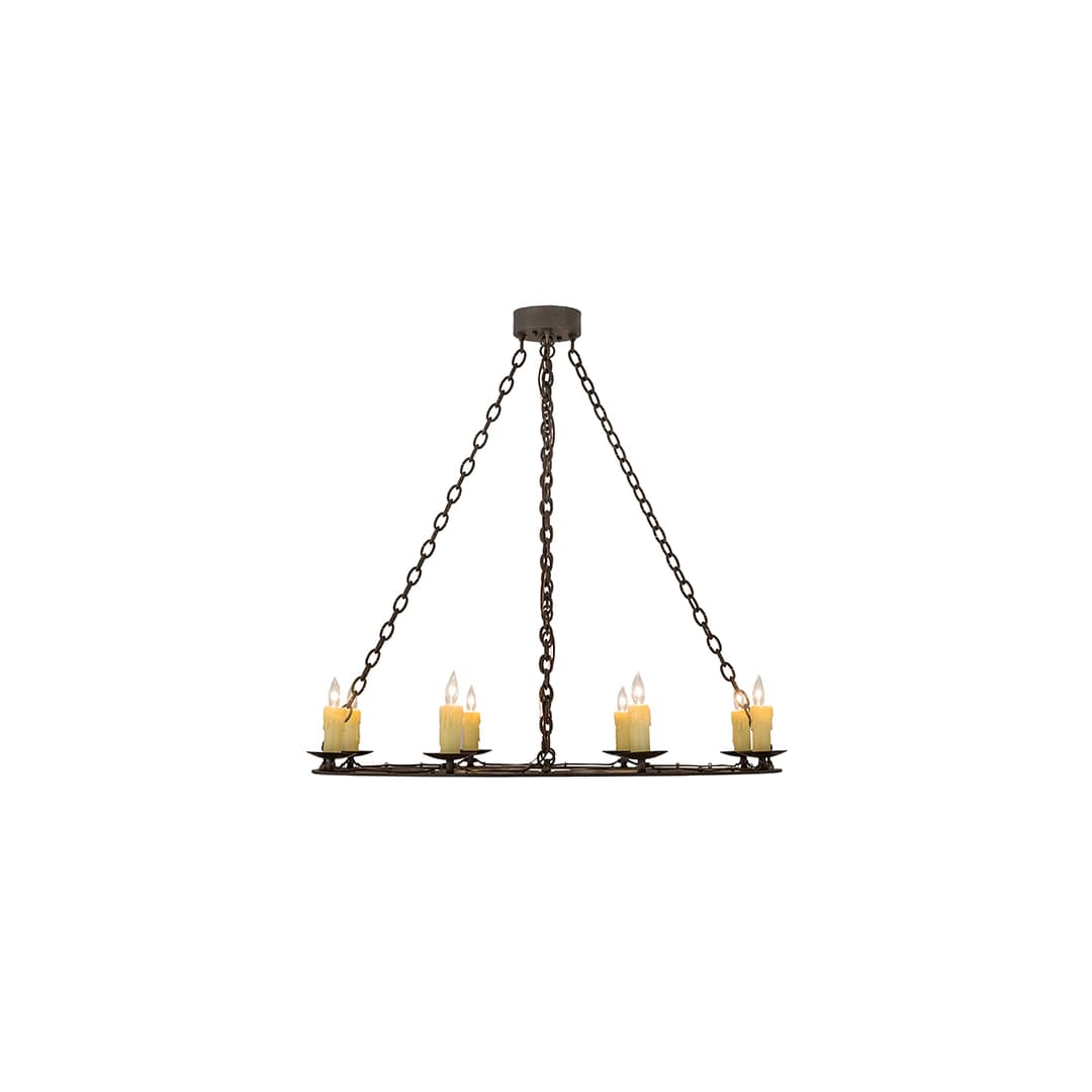 Ashley 8 Light 42" Wide Taper Candle Style Chandelier