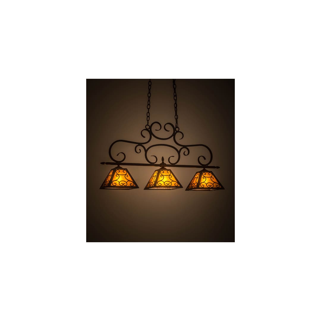 Bandolei 3 Light 10" Wide Linear Pendant