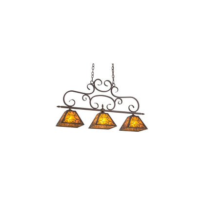 Bandolei 3 Light 10" Wide Linear Pendant