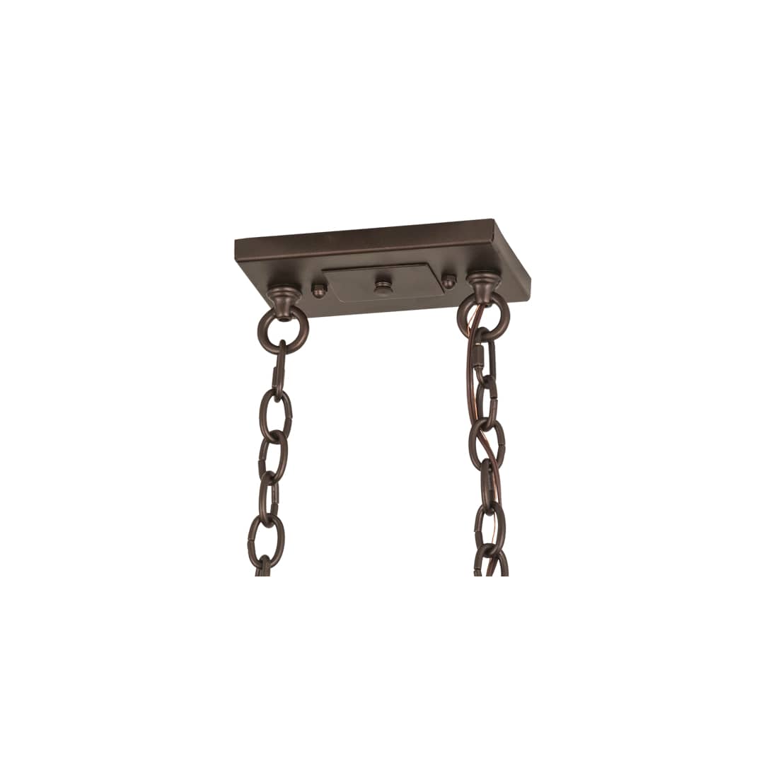 Bandolei 3 Light 10" Wide Linear Pendant