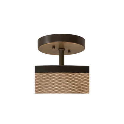 Nolan 6 Light 36" Wide Semi-Flush Drum Ceiling Fixture