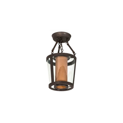 Cilindro Tapered 10" Wide Semi-Flush Ceiling Fixture