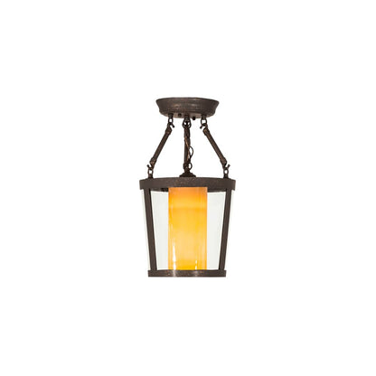 Cilindro Tapered 10" Wide Semi-Flush Ceiling Fixture