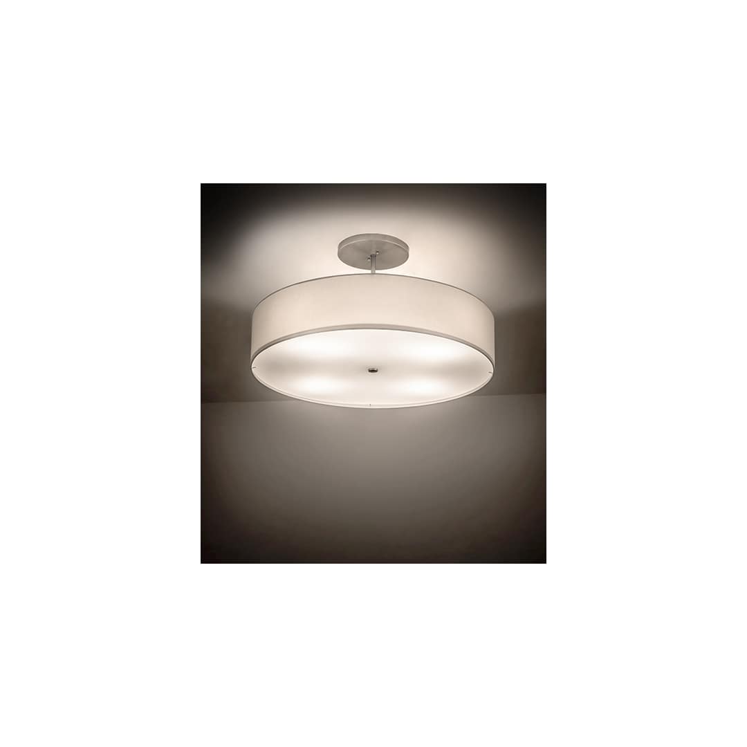 Cilindro 4 Light 36" Wide Semi-Flush Drum Ceiling Fixture