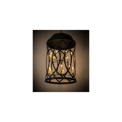 Grafton 18 Light 42" Wide Taper Candle Pendant