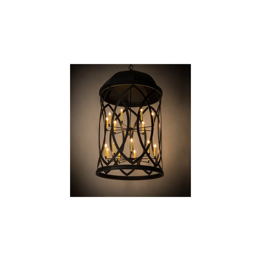 Grafton 18 Light 42" Wide Taper Candle Pendant