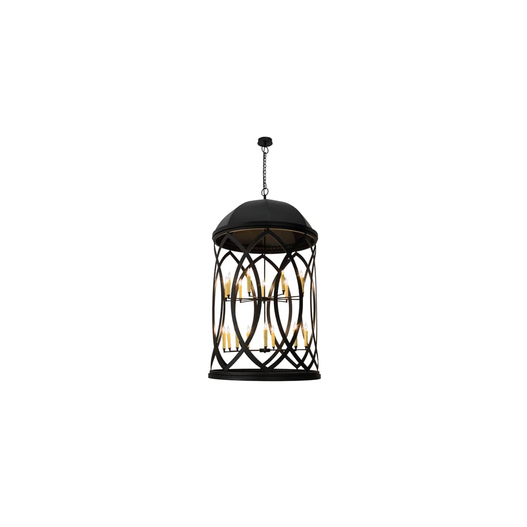 Grafton 18 Light 42" Wide Taper Candle Pendant