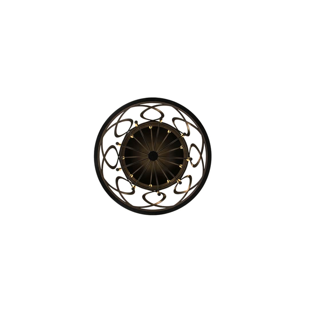 Grafton 18 Light 42" Wide Taper Candle Pendant