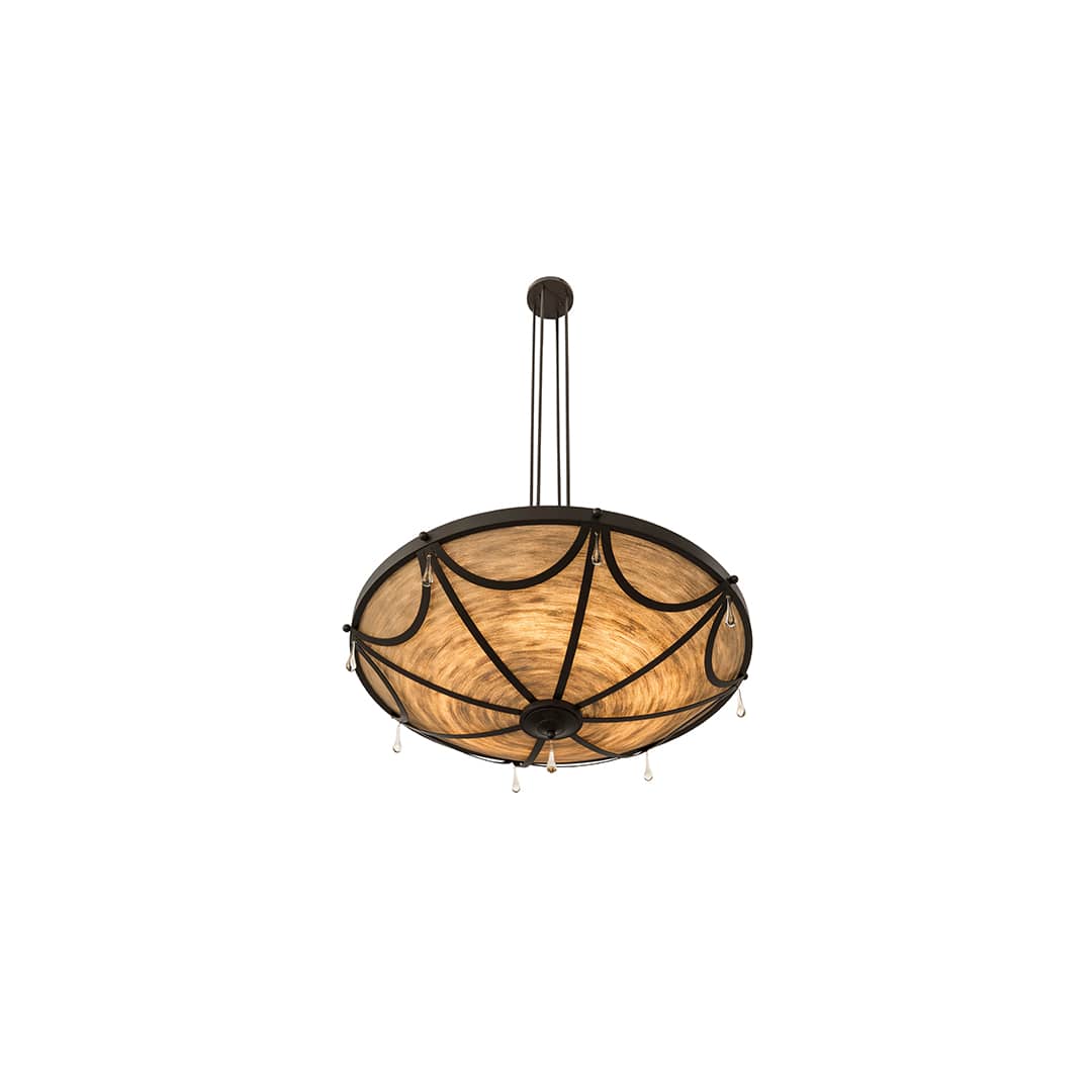 Carousel 8 Light 50" Wide Crystal Pendant