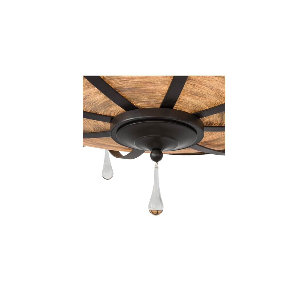 Carousel 8 Light 50" Wide Crystal Pendant